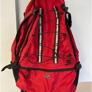 Gap red backpack large Harness School College Work Hiking